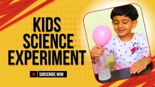 Fun Soda and Vinegar Balloon Experiment | Easy Science for Kids!
