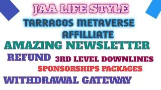 EEHHAAA PARTNER TARRACOS METAVERSE AFFILLIATE AMAZING NEWSLETTER  CLARIFY WITH ALL PROGRAM #eehhaaa