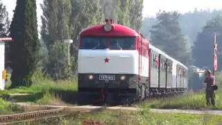 Bardotka T478.1001 se rozjíždí z Vysokých Popovic