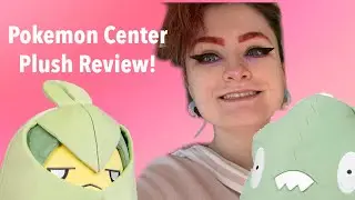 Pokemon Center Squishy Trubbish and Swadloon Plush Review! | Taechichu