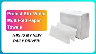 REVIEW (2026): Prefect Stix White MultiFold Paper Towels | THIS IS MY NEW DAILY DRIVER!