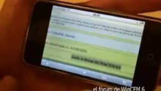 WinCEM 6 en iPhone