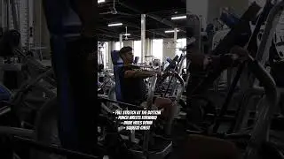 HOW TO DO HORIZONTAL CHEST PRESS #gymroutine #gym #miniworkouts #gymworkout