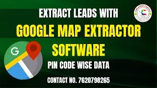 Google Map Extractor | Pin-code Wise Data Extractor Software