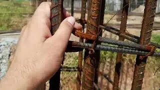 Defect in rcc column steel reinforcement || effect of rust on steel reinforcement