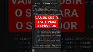 COMO Criar um Site do ZERO , Aprenda a maneira mais rápida!! #shorts