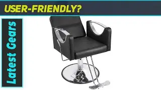 Dangvivi Hydraulic Recliner Barber Chair: Ultimate Comfort and Modern Design