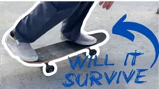 Will a Dollar General skateboard survive the skatepark??