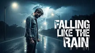 Falling Like the Rain&mdash;A Gritty Country Rock Song About Losing Control 🌧️ (Official Music Visualizer)