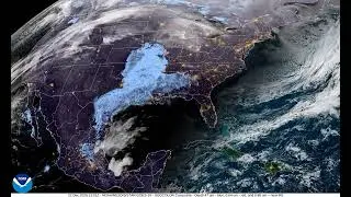 CONUS Dec 22 2025 - 24 Hour Timelapse