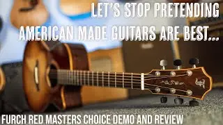 I've found the perfect modern acoustic guitar...@FurchGuitarsOfficial Red Masters Choice