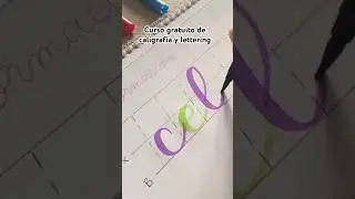 Aprende desde cero caligraf&iacute;a y lettering con mi curso gratuito 🤩