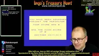 Ingos Treasure Hunt - Folge 31 - (LIVE, Retro Lagerfeuer 08.01.2022 05/07)
