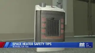Space heater safety tips issued by Springfield Fire Department