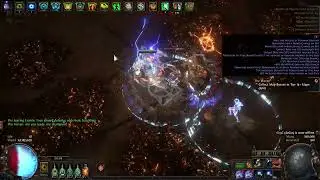 CI CoC Ice Spear Occultist vs Uber Exarch with 2 defensive mods + 1 life mod (PoE 3.23 Affliction)