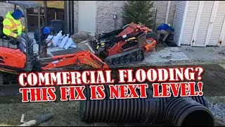 Commercial Drainage System (Massive Outdoor Pump System)