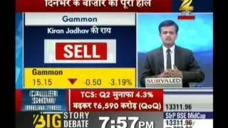 Kiran Jadhav, Technical Analyst, Precision Investment Services on Zee Business on 13th Oct 2016