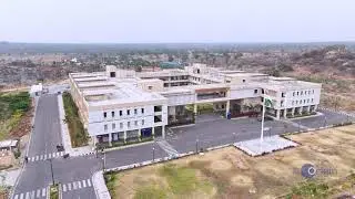 Rangareddy District Collectorate Office - IDOC | Aerial View | Construction Portfolio | Architecture