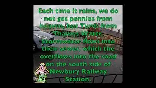Thames Water Turds at Newbury Railway Station.