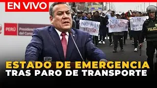 🔴 GOBIERNO de DINA BOLUARTE declara ESTADO DE EMERGENCIA ante PARO DE TRANSPORTISTAS  | EN VIVO
