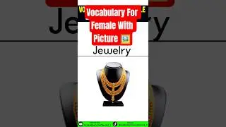 Vocabulary For Female With Picture 🖼️ #foryou #foryou #languagelearning