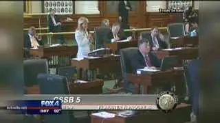 Abortion debate filibuster