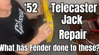 Telecaster Jack Cup Repair