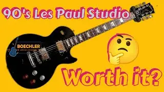 Я рискнул и купил недорогую гитару Les Paul Studio 90-х годов.
