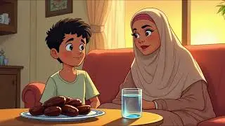 fasting in Muslim culture - meaning | Kids Learning Story with Moral @animesdaily365