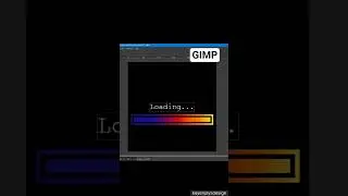 Creating GIF Animation in GIMP 3 | Loading Animation | Photoshop alternative