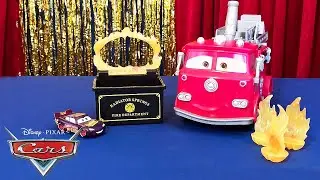 Daring Tricks with Lightning McQueen and Red | Stunt and Splash Red | Pixar Cars