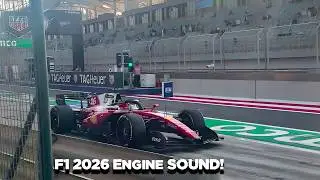 F1 2026 INSANE Engine Sound Exclusive Footage!