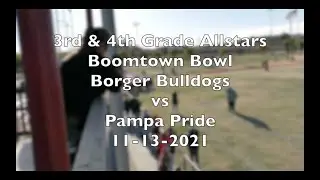 Borger Bulldogs vs Pampa Pride 11-13-2021