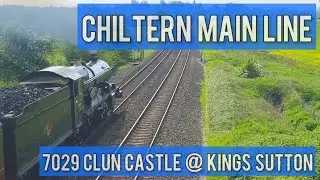 7029 Clun Castle @ Kings Sutton + mini trainspotting session (Friday 10th May 2024)