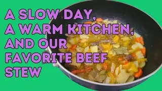 Неспешный день, теплая кухня и наше любимое рагу из говядины #готовим #рагуизговядины #пара #обыч...