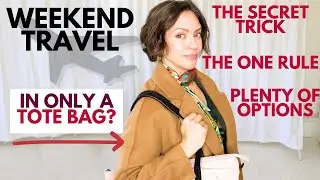 How to pack less for trips with this ONE RULE