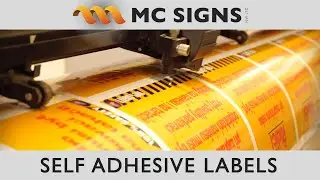 MC Signs - Self Adhesive Labels