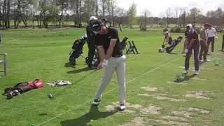 &Eacute;douard Dubois au driving range
