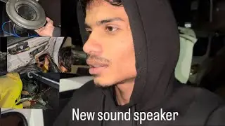 Gadi mein lagi ￼hai new sound speakers ￼vlogs pasand ho to like subscribe ##vlog ￼