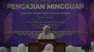 PENGAJIAN MINGGU MALAM   AL USTADZAH SITI SULALAH, S  Pd  I