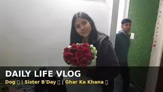 Dog Ke Saath Masti 🐕 | Sister Birthday Gift Unboxing 🎁 | Indian Daily Vlog