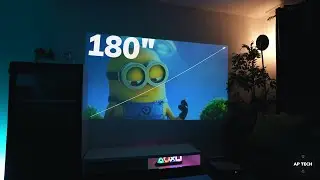 AAXA P400 Full HD Native 1080P Short Throw Mini Projector Unbox Review by AP Tech