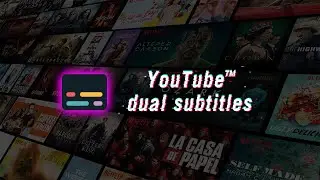 Промо-ролик YouTube &trade; с двойными субтитрами