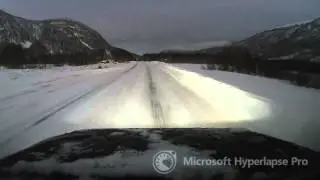 Hyperlapse Narvik - Troms&oslash; Dec 2015