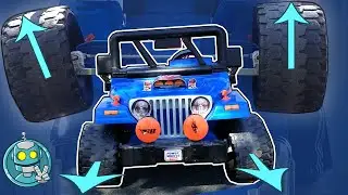Powers Wheels Jeep Part 2 - Steering Alignment Fix