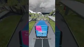 Кто лучше оттормозиться после прыжка?🚗🤔 #car #beamngdrive #crashdrive #beamng #beamngnoob #crashtest