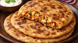 Carrot Paneer Paratha | ಕ್ಯಾರೆಟ್ ಪನೀರ್ ಪರಾಠಾ #HealthyBreakfast#IndianParatha#HomeCooking#EasyRecipe