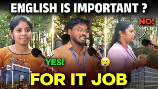 🤔Communication is must for IT or not - Employees Opinion😱 | English skill required for IT job tamil