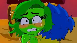 Unexpected Bite 🥶 | Disgust x Joy | Inside Out 2 Comic Dub