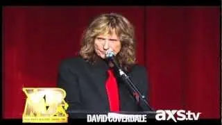 DAVID COVERDALE SPEECH FROM VEGAS ROCKS! AWARDS